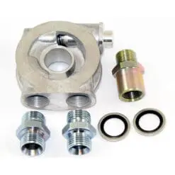 Termoblock mellan motorblock och oljefilter (Termostat)