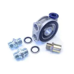 Adapter mellan motorblock  och oljefilter 3/8" uttag