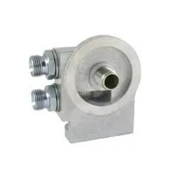 Oljefilterhållare Vänster 90° med plats för ett oljefilter 3/4"