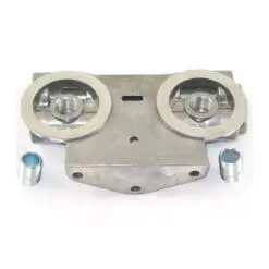 Oljefilterhållare För två oljefilter 3/4"