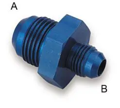 Adapter oliksidig AN-gänga
