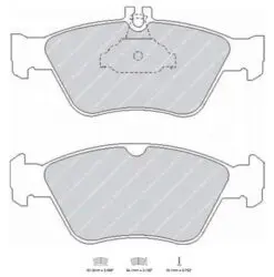 Bromsbelägg FCP1049