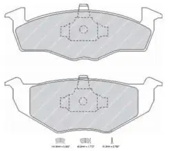 Bromsbelägg FCP1054