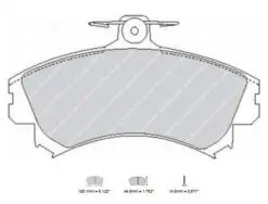 Bromsbelägg FCP1093