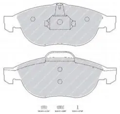 Bromsbelägg FCP1134