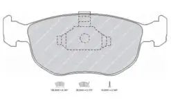 Bromsbelägg FCP767