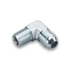 Nippel, 90° 1/8" NPT till 3/8" UNF HA/HA