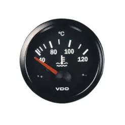 VDO Vision mätare vattentemperatur 40-120°C diameter 52mm