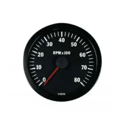 VDO Vision varvräknare 8000 RPM diameter 52mm