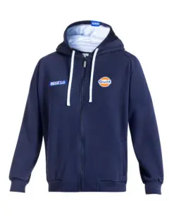 Sparco Hoodie full zip Gulf