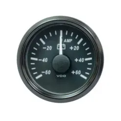 VDO SingleViu Amperemätare +-60 A diameter 52mm