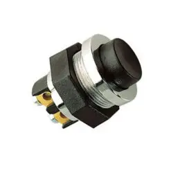 Tryckströmbrytare svart