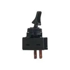 Vippströmbrytare svart