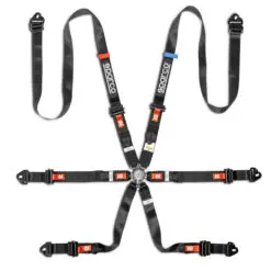 Sparco 6-punktsbälte Hans 2+2 tum Pro H-9 Endurance