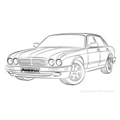 Powerflexbussningar Jaguar XJ6, XJ6R - X300 & X306 (1994-1997)