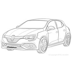 Powerflexbussningar Renault Megane IV Ink RS (2015-)