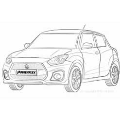 Powerflexbussningar Suzuki Swift Sport MK4 (ZC33S) (2018-)