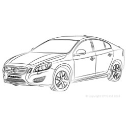 Powerflexbussningar Volvo S60 AWD (2010-2018)