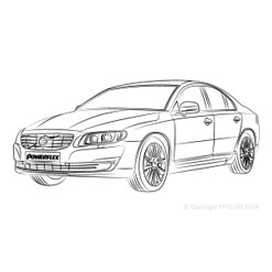 Powerflexbussningar Volvo S80 (2006-2016)