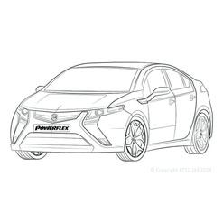 Powerflexbussningar Opel Ampera (2010-2015)