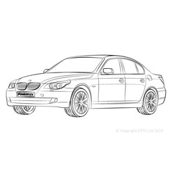 Powerflexbussningar BMW Serie 5 E60 E61 XDrive (2003-2010)