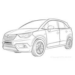 Powerflexbussningar Opel Crossland (2017-)