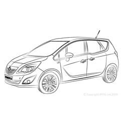 Powerflexbussningar Opel Meriva A (2003-2010)