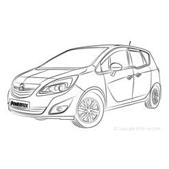Powerflexbussningar Opel Meriva B (2011-2017)