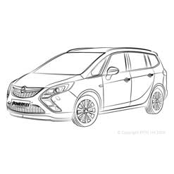Powerflexbussningar Opel Zafira Tourer C (2011-)