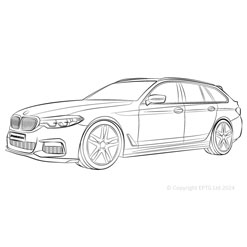 Powerflexbussningar BMW Serie 5 G30 G31 RWD (2016-)