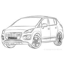 Powerflexbussningar Peugeot 3008 MK1 (2008-2016)