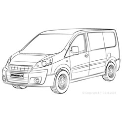 Powerflexbussningar Peugeot Expert (1995-2007)