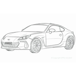 Powerflexbussningar Subaru BRZ 2nd Gen (2021-)