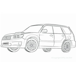 Powerflexbussningar Subaru Forester SG (2002-2008)