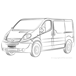 Powerflexbussningar Nissan Primastar (2001-)